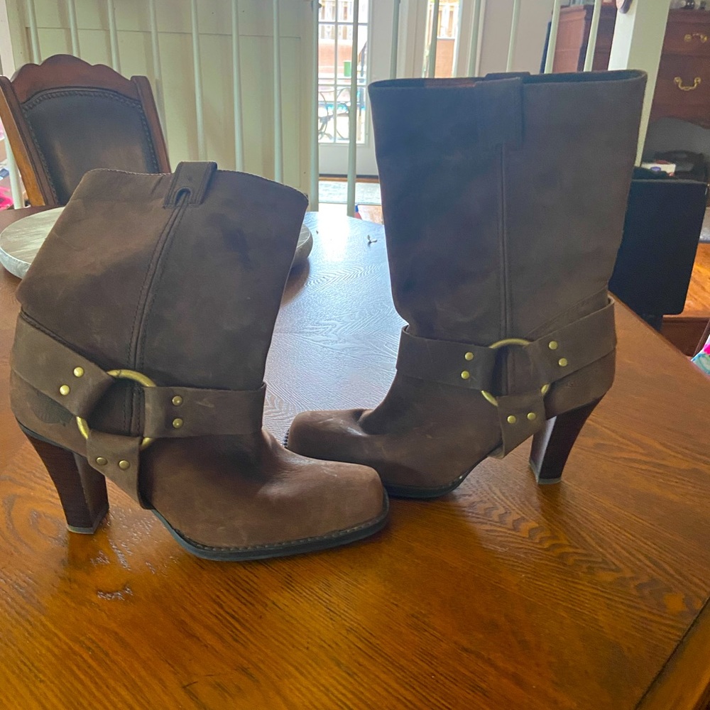 Harley Davidson leather boots